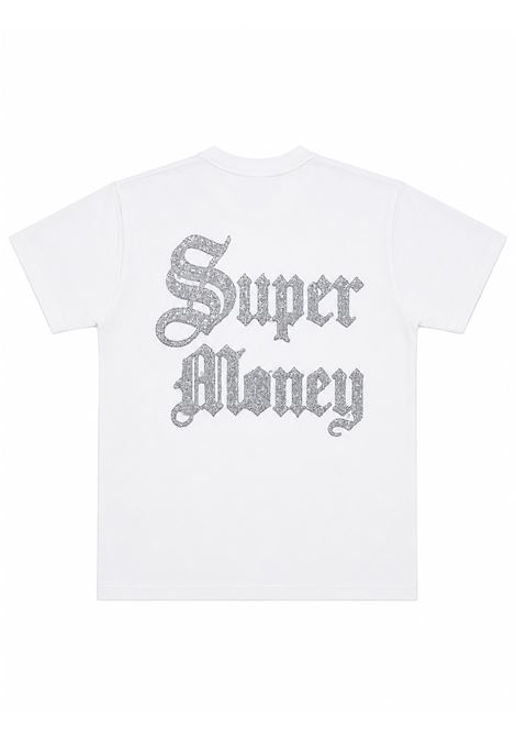 T-shirt con strass ARTSUPERMONEY KIDS | SMJTS04962WH